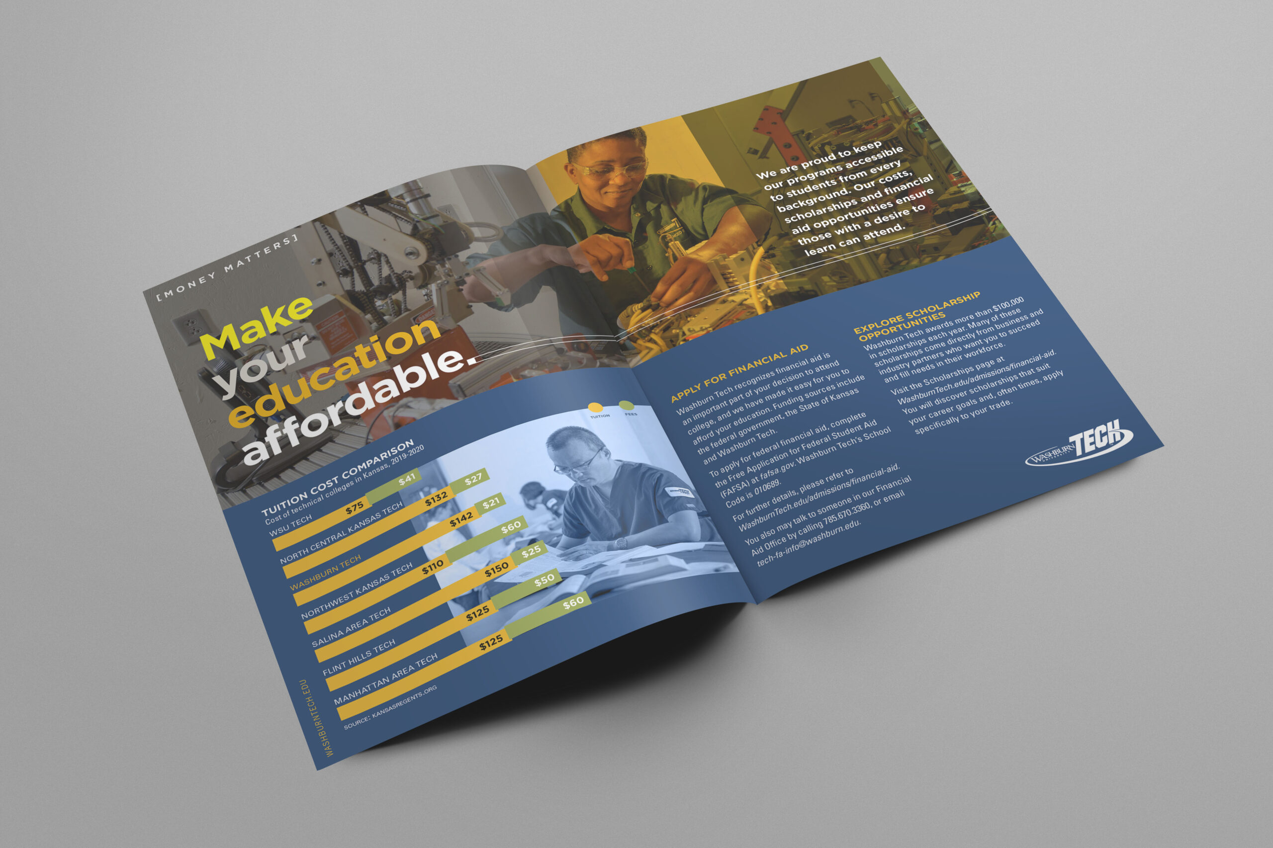 Make your Education Affordable Magazine Ad