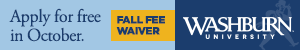 Washburn University - Apply for free Gif banner 1